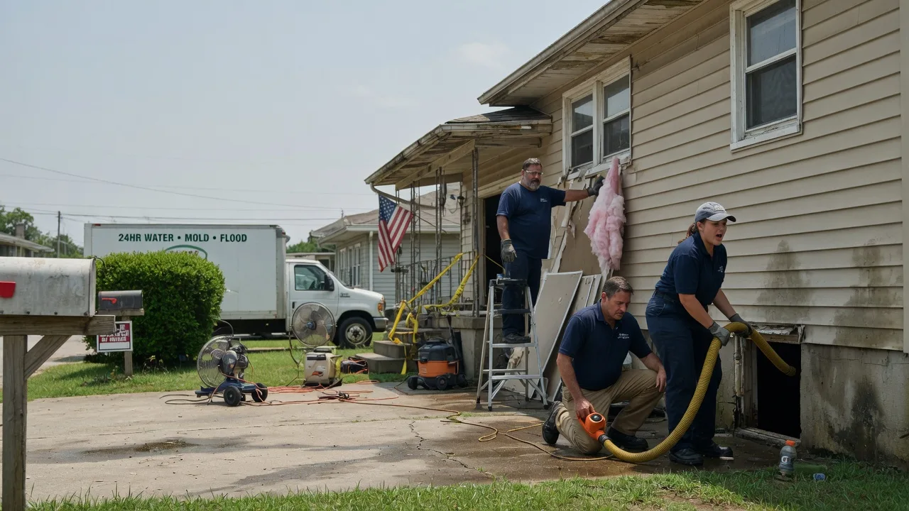 Water Damage Repair in Deerfield, VA near me